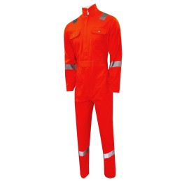Customized one-piece orange overalls Order dust-proof wear-resistant reflective strips long-sleeved enterprise collar car repair overalls SKWK105 Customized one-piece orange overalls Order dust-proof wear-resistant reflective strips long-sleeved enterprise collar car repair overalls SKWK105